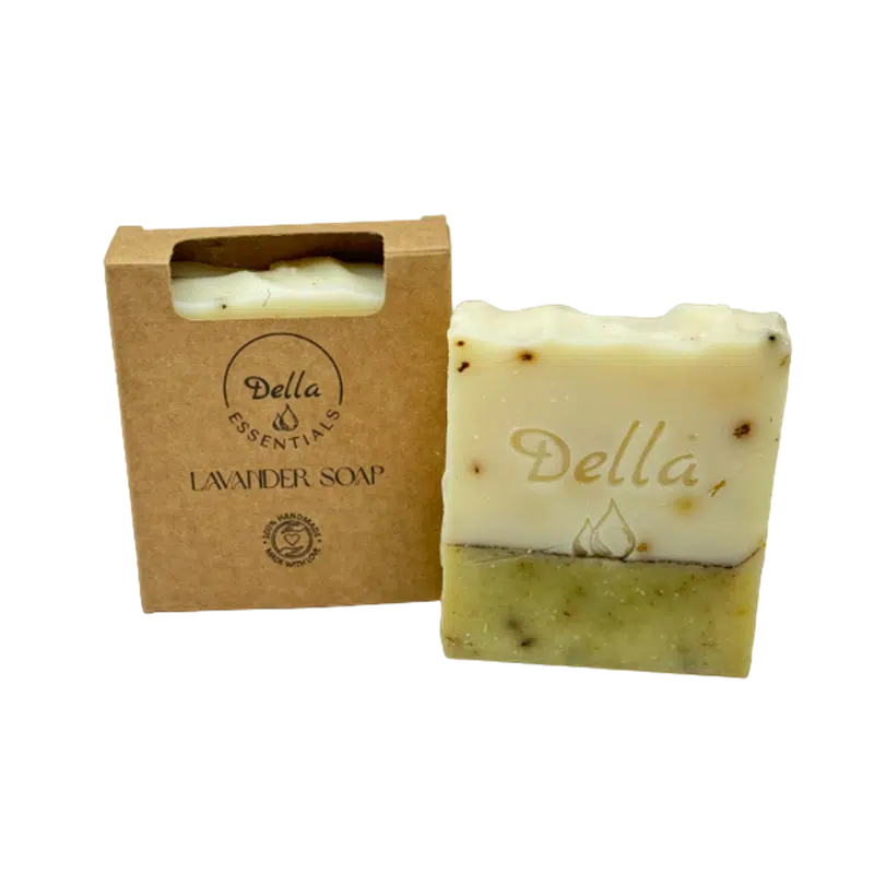 Lavendel zeep Della Essentials transparant